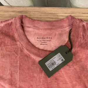NWT All Saints Cotton t shirt XL